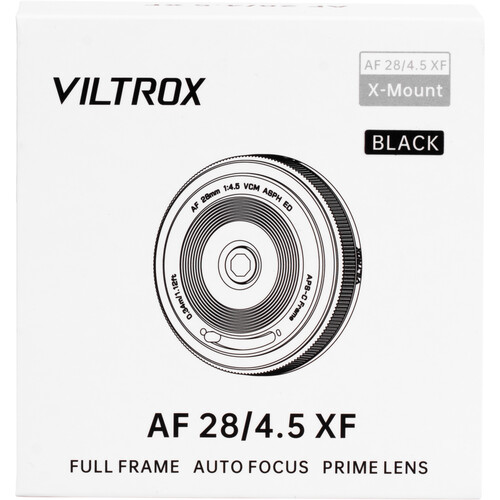 Объектив Viltrox AF 28mm f/4.5 (для камер Fujifilm X)