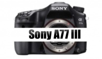 Первые сведения о фотокамере Sony A77 III