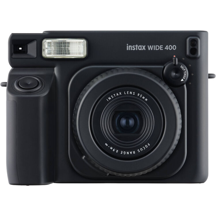Моментальный фотоаппарат Fujifilm Instax WIDE 400 Black (Большой размер кадра)