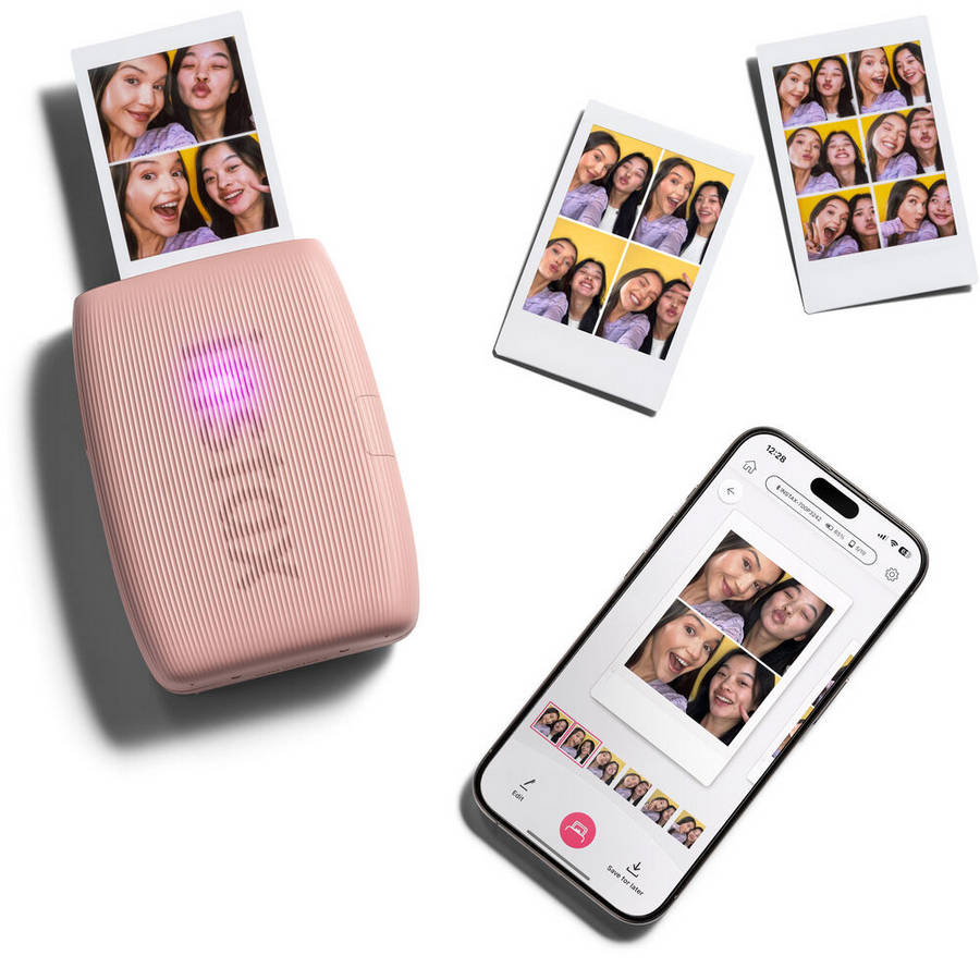 Портативный (карманный) принтер моментальной печати/принтер для смартфона Fujifilm Instax Mini Link 3 (Rose Pink) Bundle Box