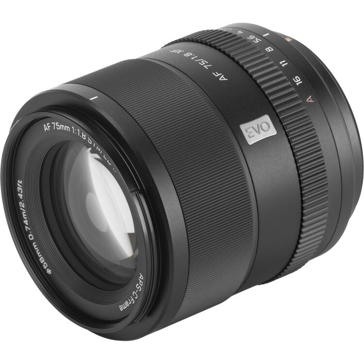 Объектив  Viltrox 75mm f/1.8 EVO AF (для камер Fujifilm X)