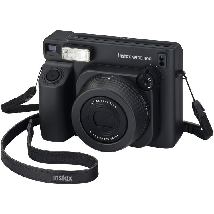 Моментальный фотоаппарат Fujifilm Instax WIDE 400 Black (Большой размер кадра)
