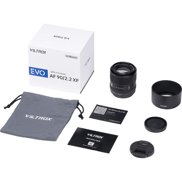 Объектив Viltrox 90mm f/2.2 EVO AF (для камер Fujifilm X)