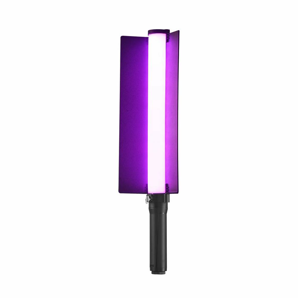 Яркая ручная светодиодная RGB-панель Jinbei EFT-360III RGB 2000°K-7500°K (при 5500K: 8500Lux (0,5м), Ra>95, TLCI>98, Мощность 23Вт, Световые эффекты: 20шт)