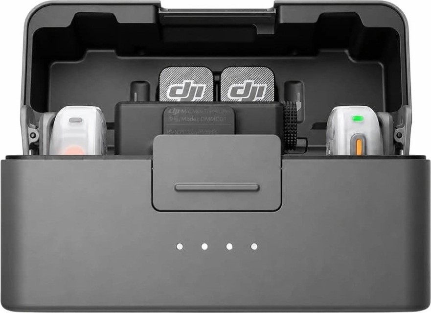Комплект беспроводных микрофонов петличек DJI Mic Mini 2S (2 TX + 1 RX + Charging Case)