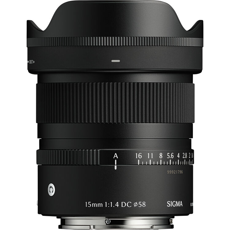 Объектив Sigma 15mm f/1.4 DC Contemporary для Sony E