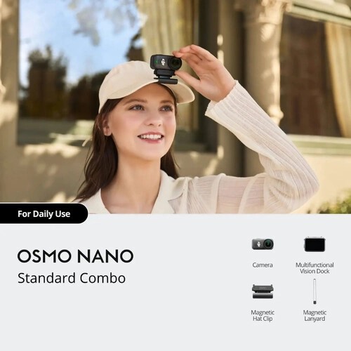 Модульная экшн-камера DJI Osmo Nano Standard Combo (64 ГБ)
