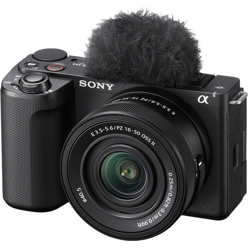 Камера Sony ZV-E10 II kit 16-50mm f/3.5-5.6 OSS для ведения видеоблога (ZVE10M2K\B) Black (Multi-language, Russian) Гарантия 2 года