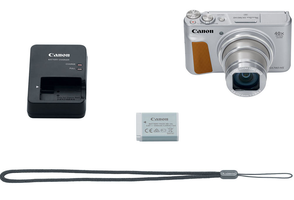 Компактный фотоаппарат Canon PowerShot SX740 HS Silver