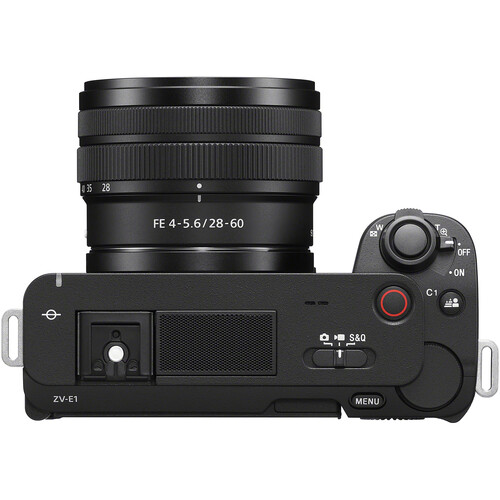 Камера Sony ZV-E1 Kit 28–60mm f/4–5.6 для ведения видеоблога (ZV-E1L/B) Black (Multi-language, Russian) Гарантия 2 года