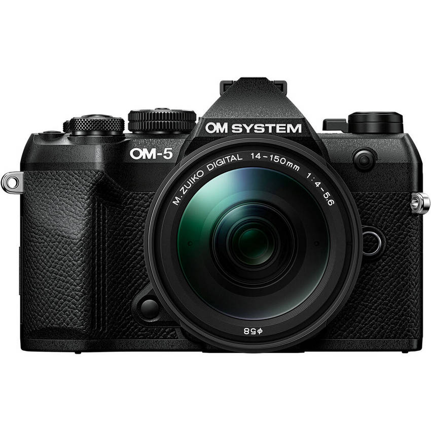 Цифровой фотоаппарат OM SYSTEM / Olympus OM-5 Mark II Kit (M.Zuiko Digital ED 14-150mm f/4-5.6 II) Black