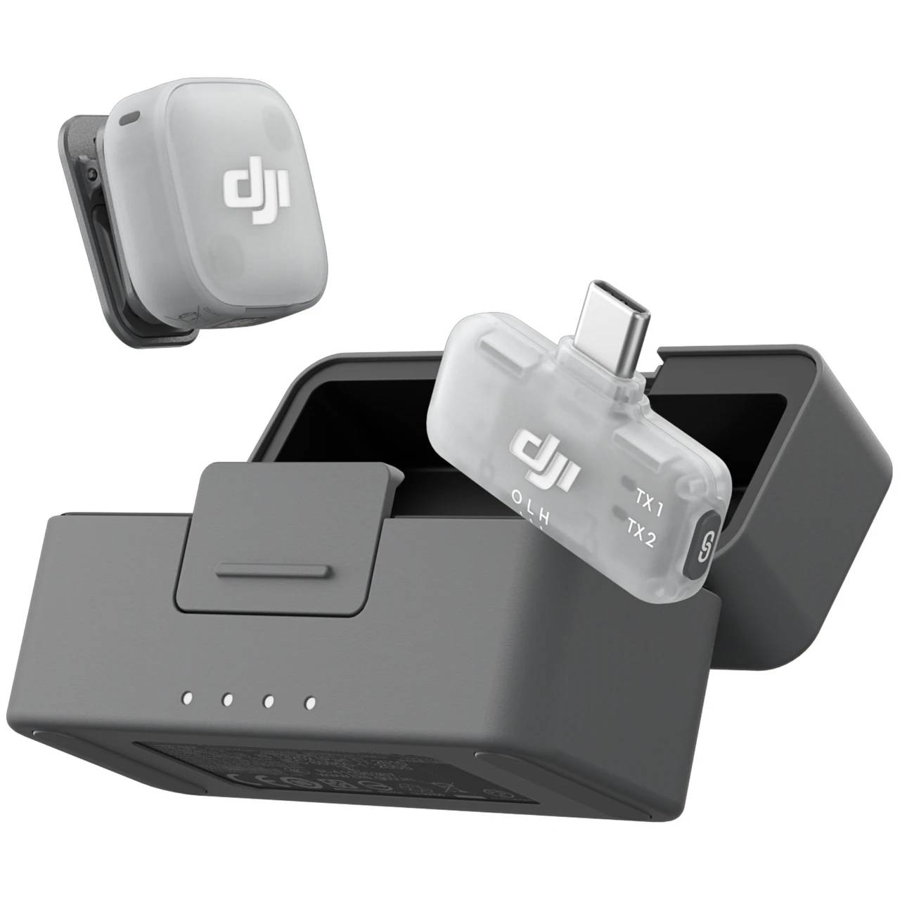 Беспроводной микрофон петличка DJI Mic Mini 2 (1 TX + 1 Mobile RX + Charging Case)