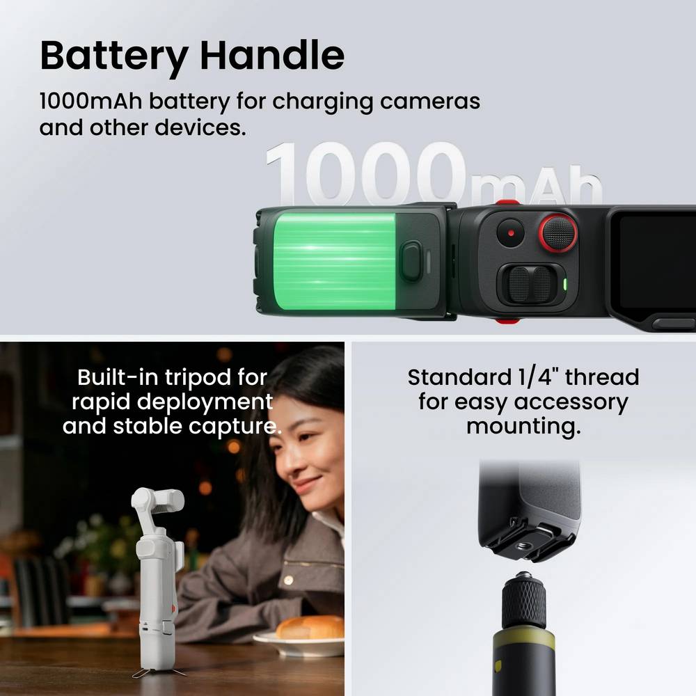 Экшн-камера Insta360 Luna Ultra Creator Bundle (Cosmic Black)