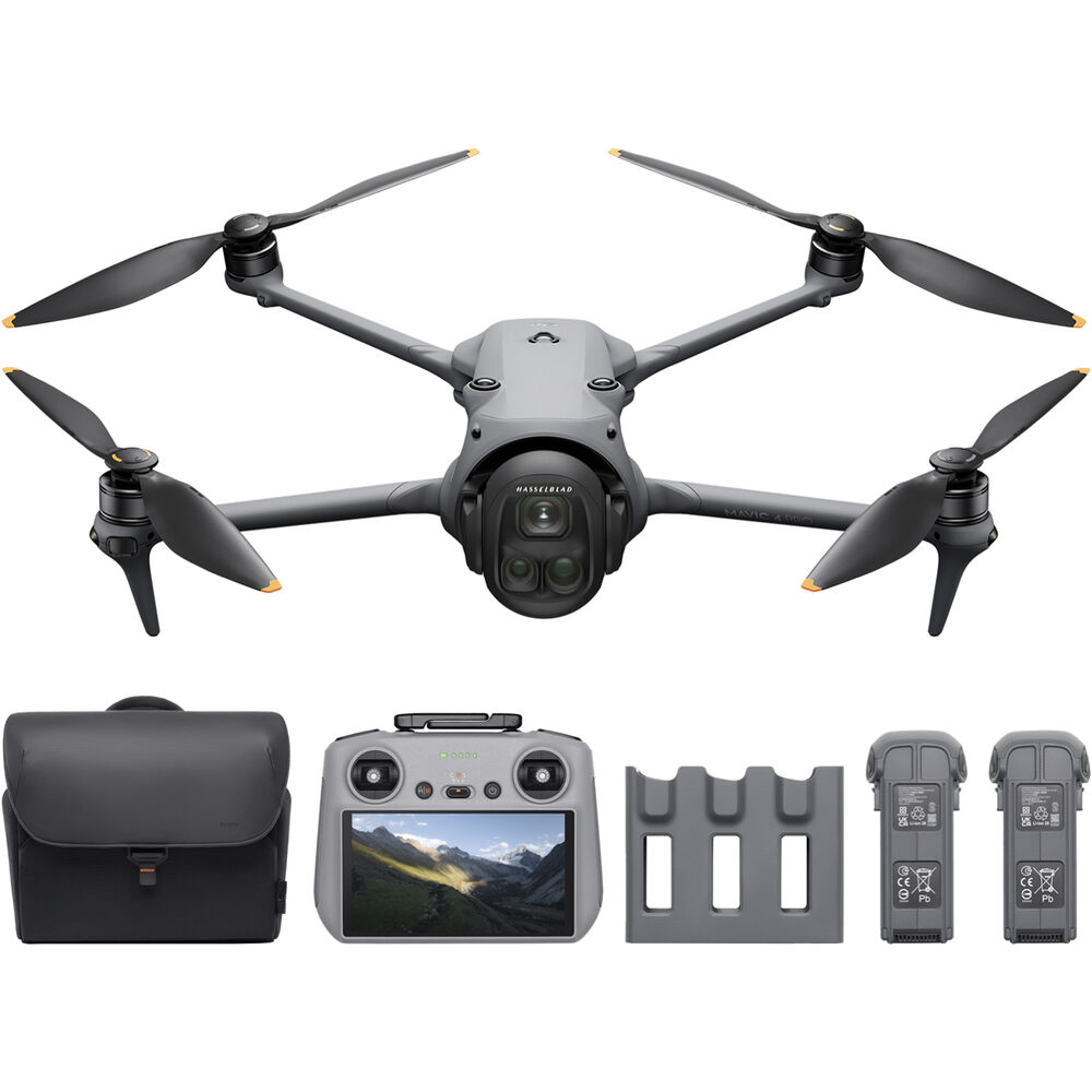 Дрон DJI Mavic 4 Pro Fly More Combo с пультом дистанционного управления DJI RC 2