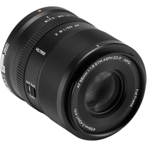 Объектив Viltrox AF 55mm f/1.8 EVO (для камер Nikon Z)