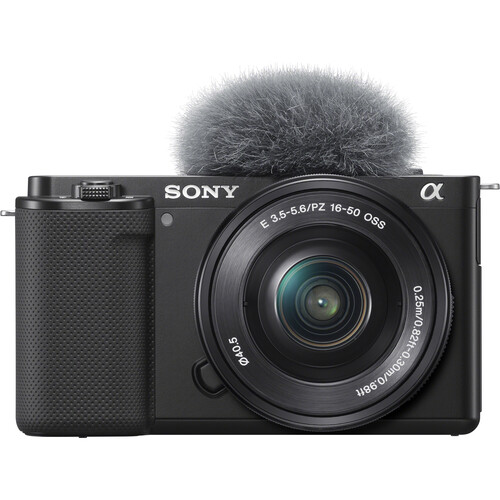 Камера Sony ZV-E10 kit 16-50mm f/3.5-5.6 OSS для ведения видеоблога (ZV-E10L/B) Black (Multi-language, Russian) Гарантия 2 года