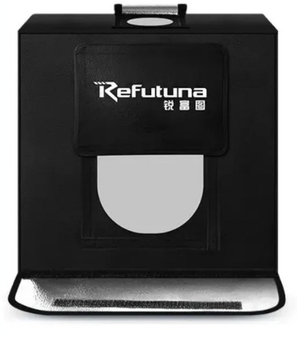 Cветодиодный бокс для бестеневой предметной съемки Refutuna LED 440 Box (мини фото-будка 40x40x40cm) для смартфонов и фото/видеокамер