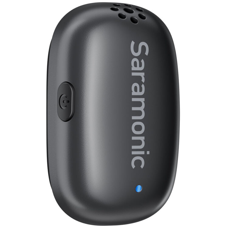Комплект беспроводных микрофонов петличек Saramonic Air SE (1 приемник USB-C + 1 приемник Lightning  + 2 передатчика + переносной кейс-зарядка) для смартфонов, планшетов, компьютеров и других совместимых устройств
