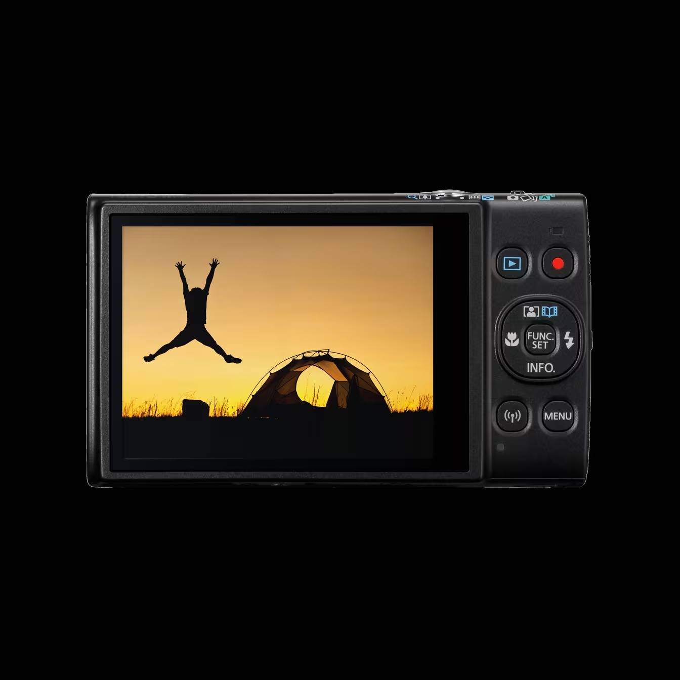Компактный фотоаппарат Canon IXUS 285 HS Black