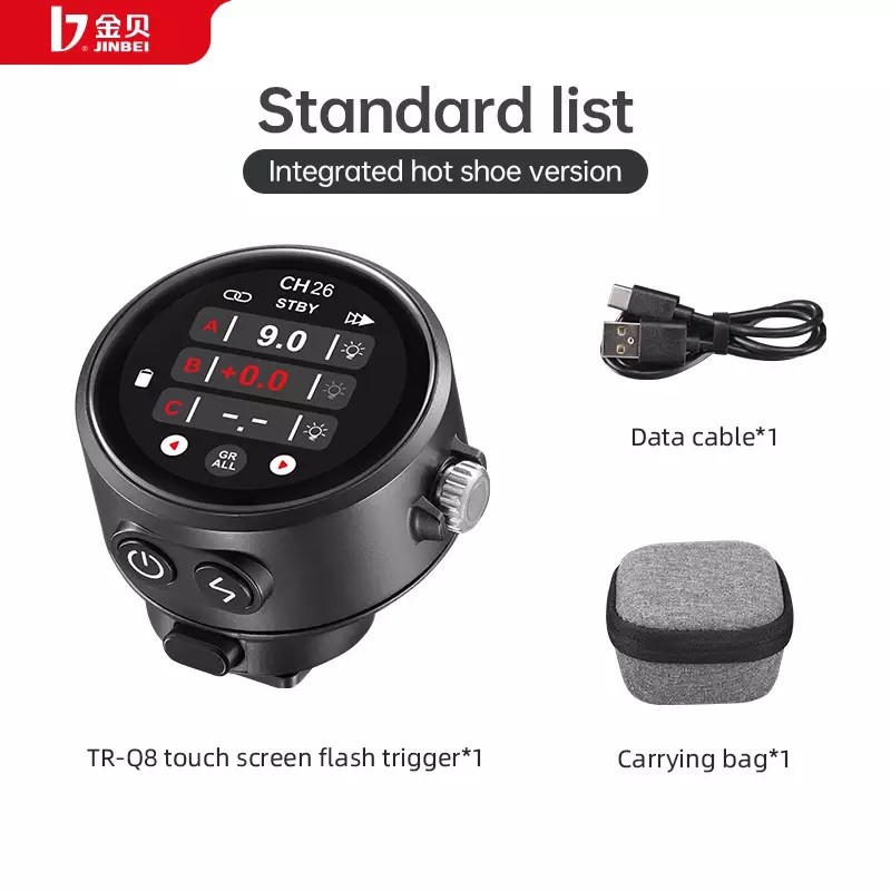 Универсальный радиопередатчик для студийных вспышек Jinbei TR-Q8 Sony Transmitter TTL / HSS (подходит для камер Sony)