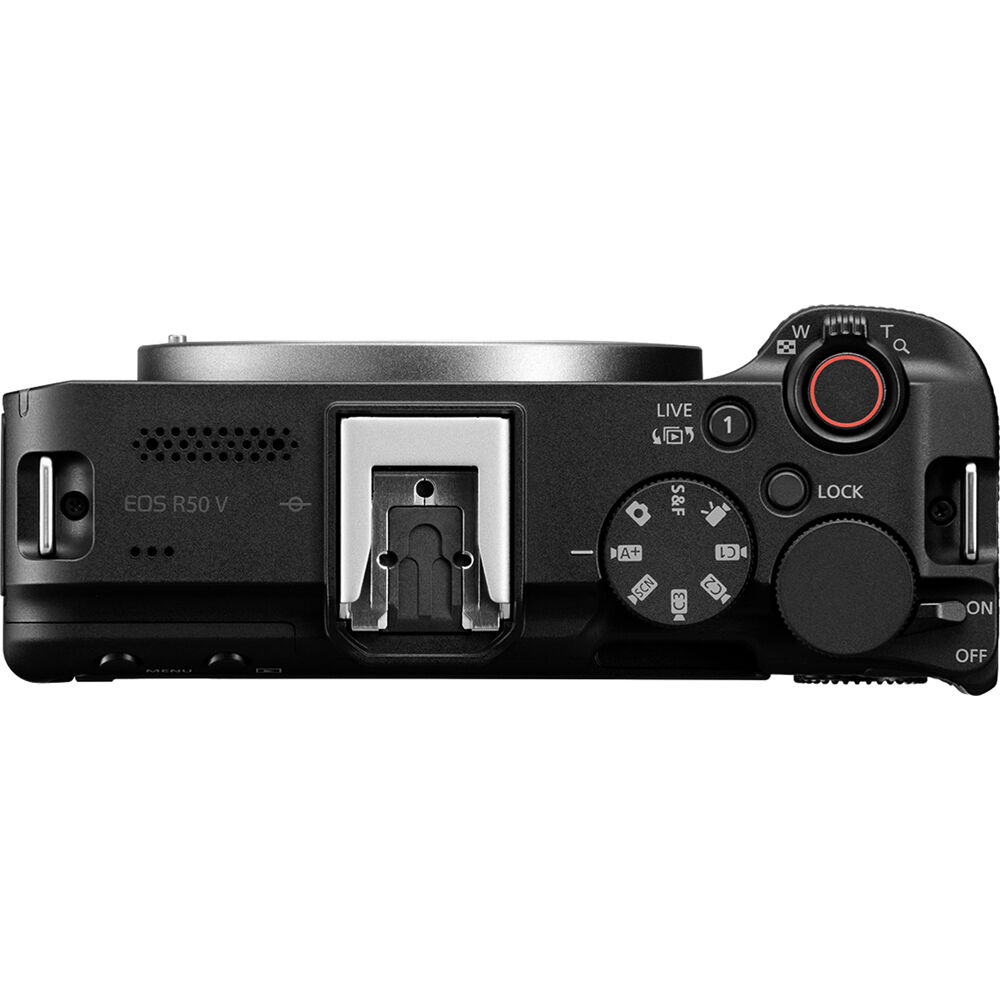 Цифровой фотоаппарат Canon EOS R50 V Kit (RF-S 14-30mm f/4-6.3 IS STM PZ) Black (для видеоблогов)
