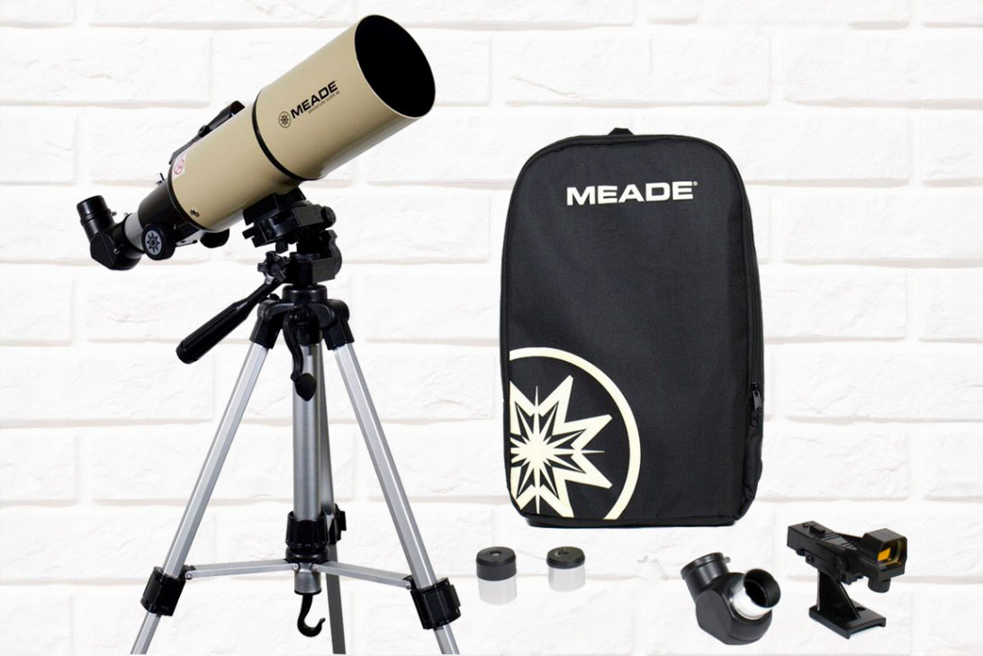 Новое поступление компактных телескопов Meade Adventure Scope 80 мм + Рюкзак