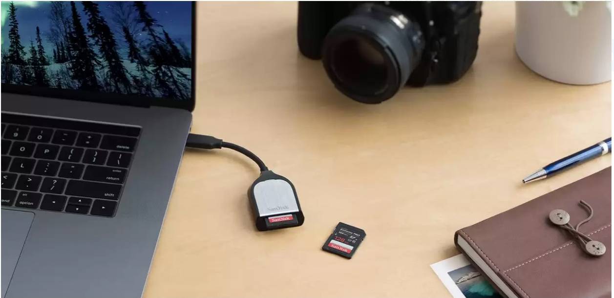 Cверхскоростной картридер SanDisk Extreme PRO SD UHS-II USB-C (SDDR-409-G46)