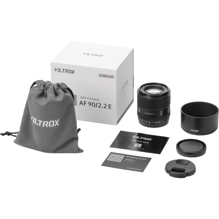 Объектив Viltrox 90mm f/2.2 EVO AF (для камер Sony E)