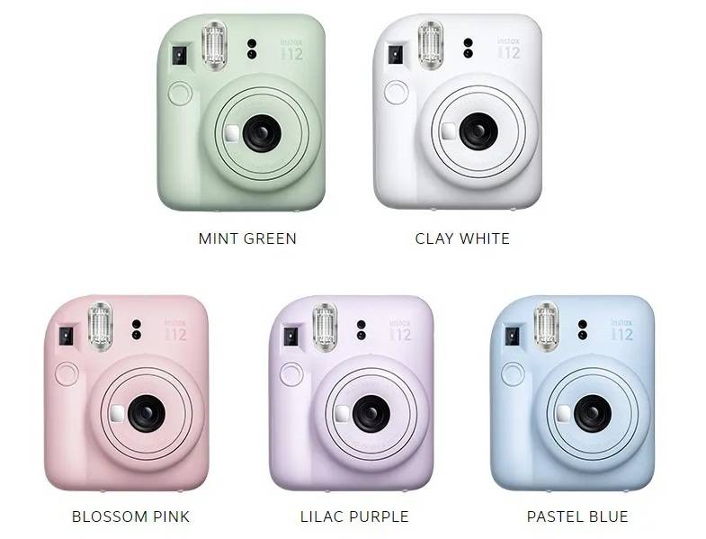 Поступление фотокамер Fujifilm instax mini 12