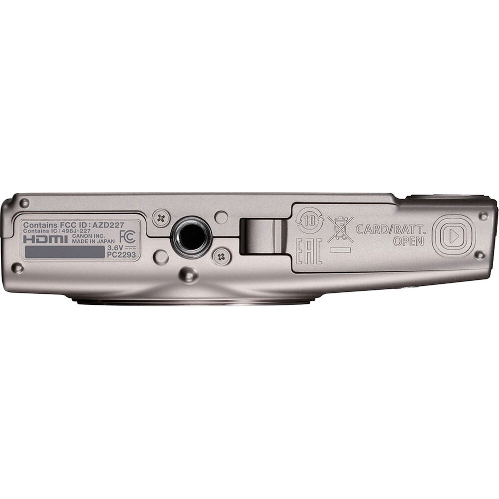 Компактный фотоаппарат Canon PowerShot ELPH 360 HS A Silver
