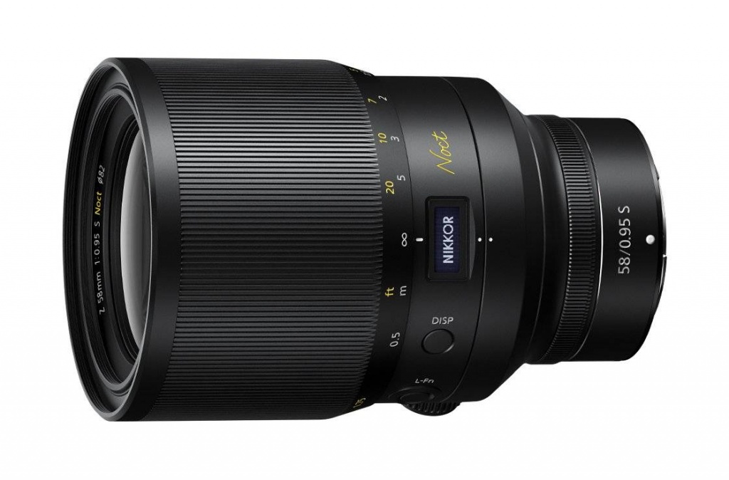 Представлен сверхсветосильный объектив Nikkor Z 58mm f/0.95 S Noct для беззеркальных камер