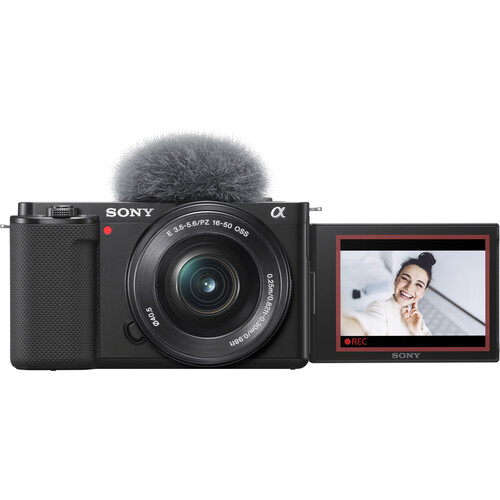 Камера Sony ZV-E10 kit 16-50mm f/3.5-5.6 OSS для ведения видеоблога (ZV-E10L/B) Black (Multi-language, Russian) Гарантия 2 года