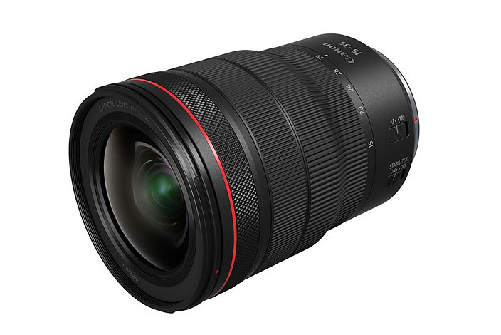 Представлен самый светосильный сверхширокоугольный зум-объектив Canon RF 15-35MM F2.8L IS USM