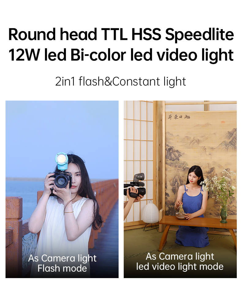 Вспышка универсальная JINBEI H1 TTL HSS Speedlite Multibrand Hotshoe Blue (для камер Canon, Nikon, Fujifilm, Olympus, Panasonic), а также Sony с отдельно приобретаемым адаптером