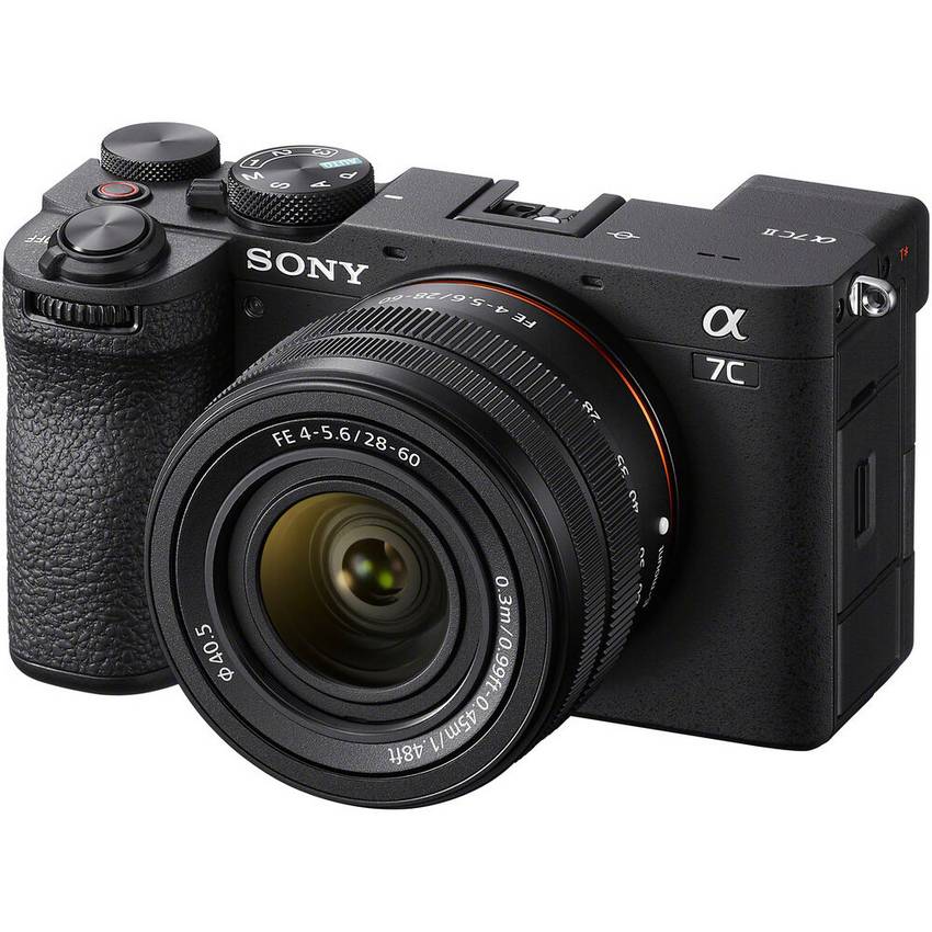 Цифровой фотоаппарат Sony Alpha a7C II Kit 28-60mm f/4-5.6 (ILCE-7CM2L) Black (Multi-language, Russian) Гарантия 2 года