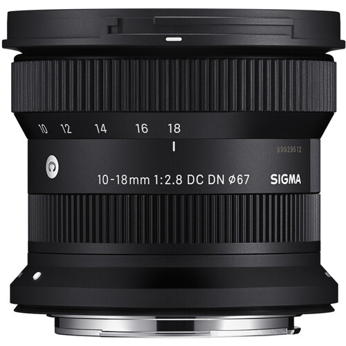 Объектив Sigma 10-18mm f/2.8 DC DN Contemporary for Canon RF