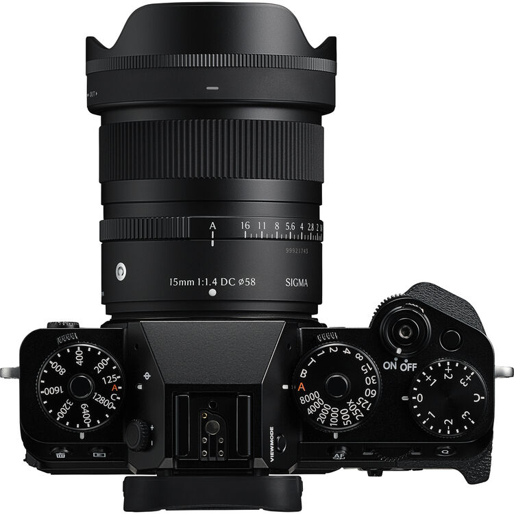 Объектив Sigma 15mm f/1.4 DC Contemporary для Fujifilm X