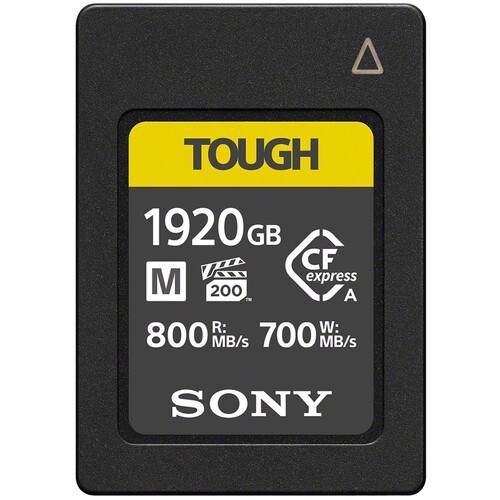Карта памяти Sony CFexpress Type А TOUGH CEA-M 1920GB (Sony CEA-M1920T) R800MB/S, W700MB/S