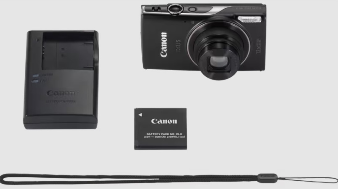 Компактный фотоаппарат Canon IXUS 285 HS A Black