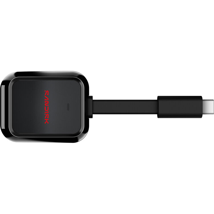 Картридер SanDisk SD UHS-I, USB-C (SDDR-C751-GNANN) R250/W170