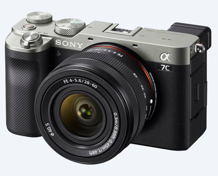 Цифровой фотоаппарат Sony Alpha a7C Kit 28-60mm f/4-5.6 (ILCE-7CL) Silver (Multi-language, Russian) Гарантия 2 года