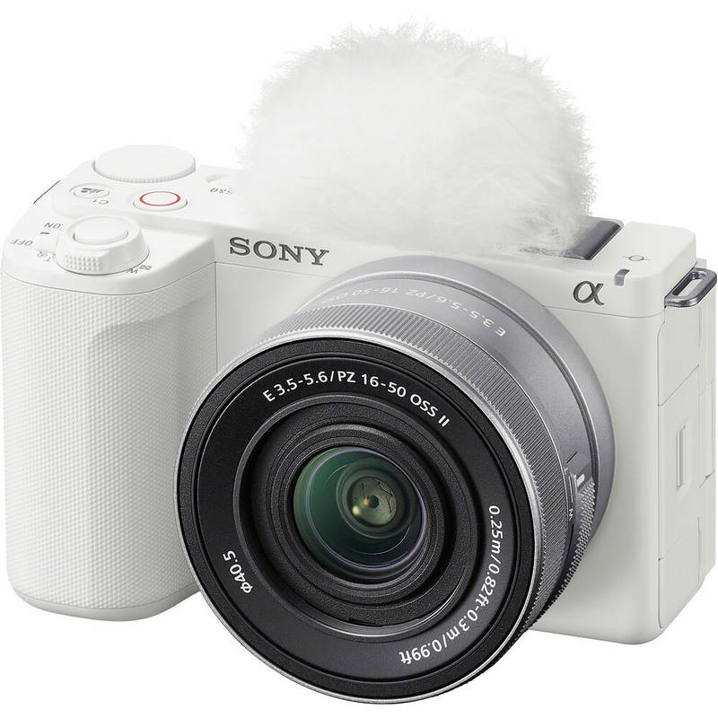 Камера Sony ZV-E10 II kit 16-50mm f/3.5-5.6 OSS для ведения видеоблога (ZVE10M2K\W) White Rus