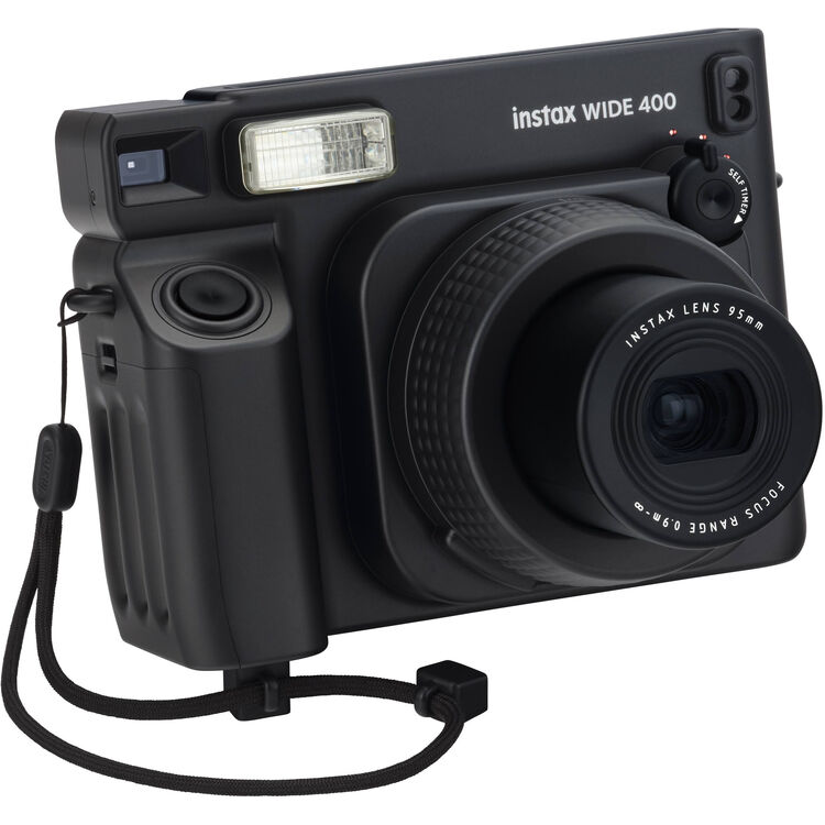 Моментальный фотоаппарат Fujifilm Instax WIDE 400 Black (Большой размер кадра)