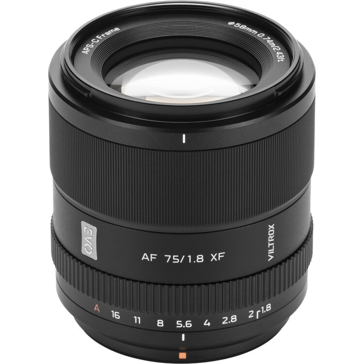 Объектив  Viltrox 75mm f/1.8 EVO AF (для камер Fujifilm X)