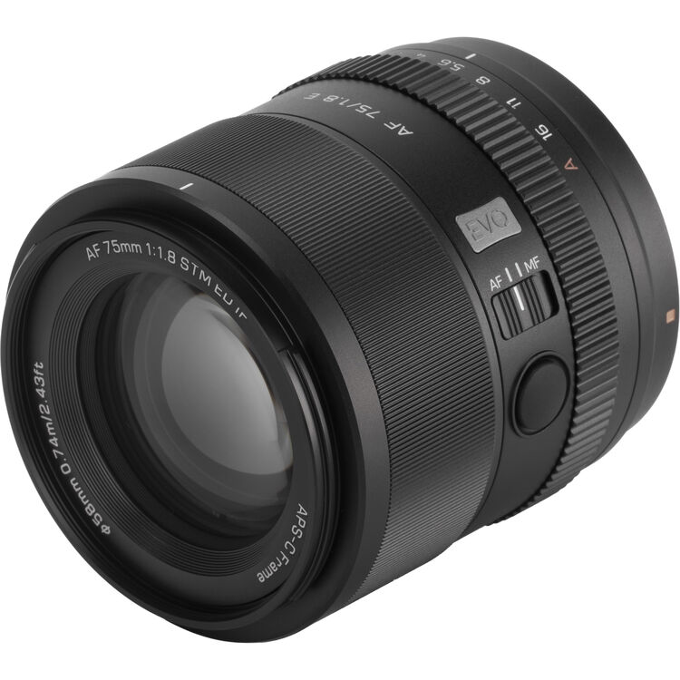 Объектив  Viltrox 75mm f/1.8 EVO AF (для камер Sony E)