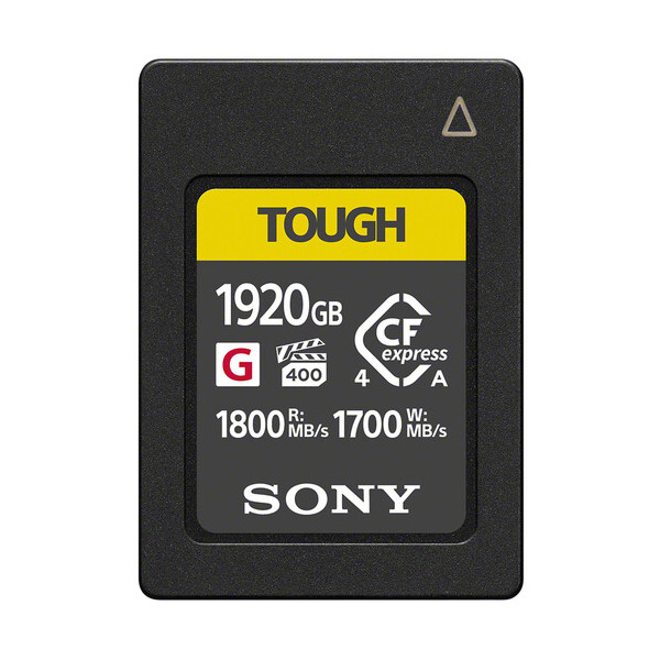 Карта памяти Sony CFexpress 4.0 Type A TOUGH CEA-G 1920Gb (CEA-G1920T) R1800MB/S, W1700MB/S