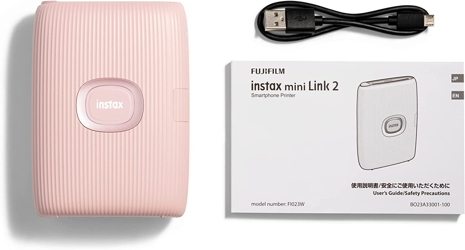 Купить портативный (карманный) принтер для смартфона Fujifilm Instax Mini  Link 2 (Soft Pink)