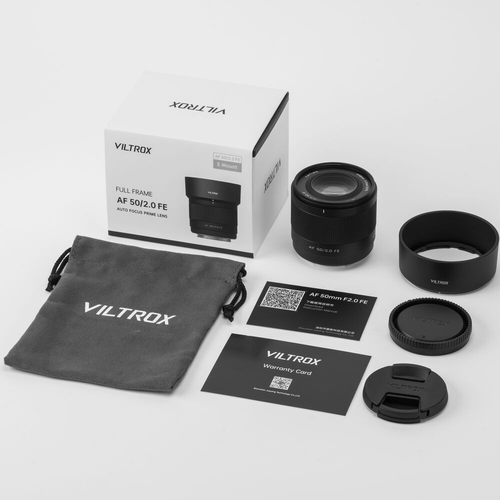 Объектив Viltrox AF 50mm f/2 (для камер Sony E)
