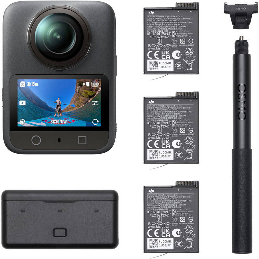 Панорамная экшн-камера DJI Osmo 360 Adventure Combo