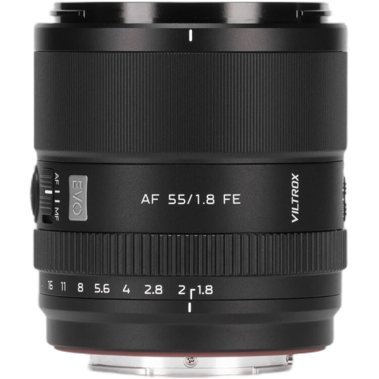 Объектив Viltrox AF 55mm f/1.8 EVO (для камер Sony E)